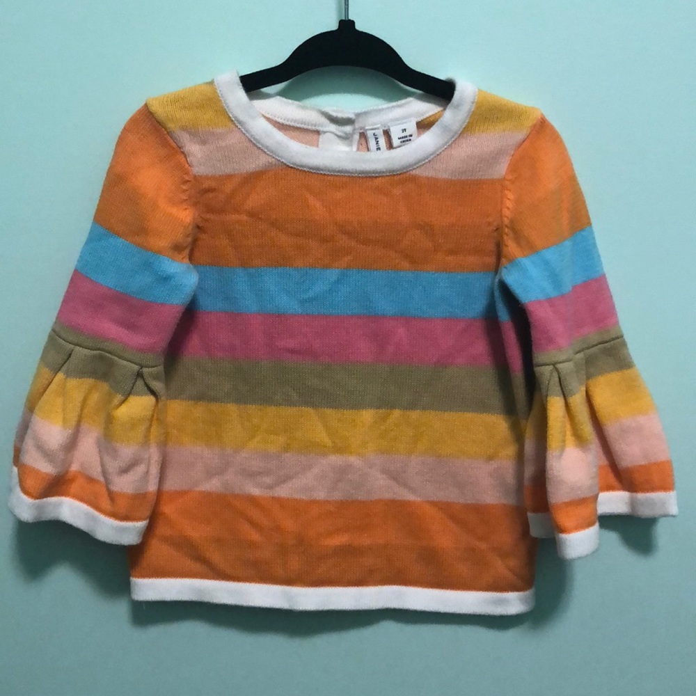 Janie and Jack Bell Sleeve Sweater